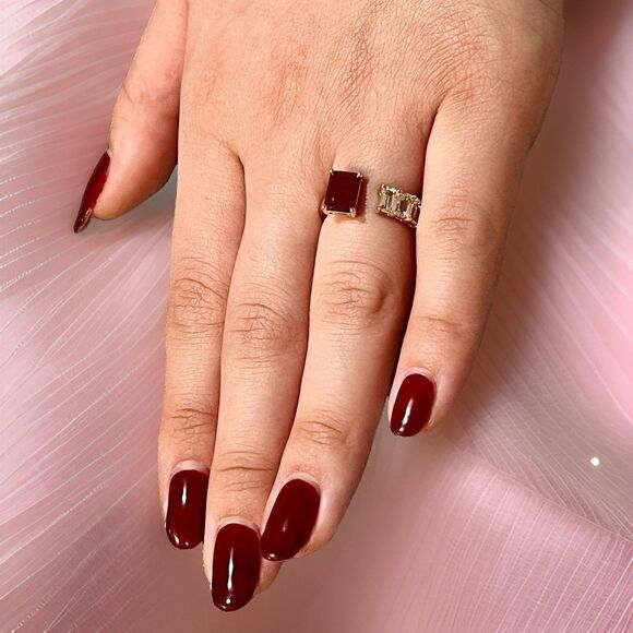 Natural Ruby Sapphire Ring 6.5 14k W Gold 3.64 TCW Certified $4,950 310635 - Picture 8 of 16